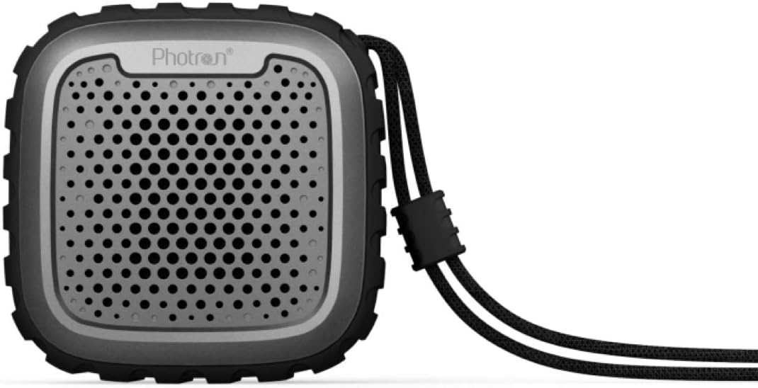 Photron P10 Wash 10 Watt 2.0 Channel Wireless Bluetooth Portable Speaker (Black)