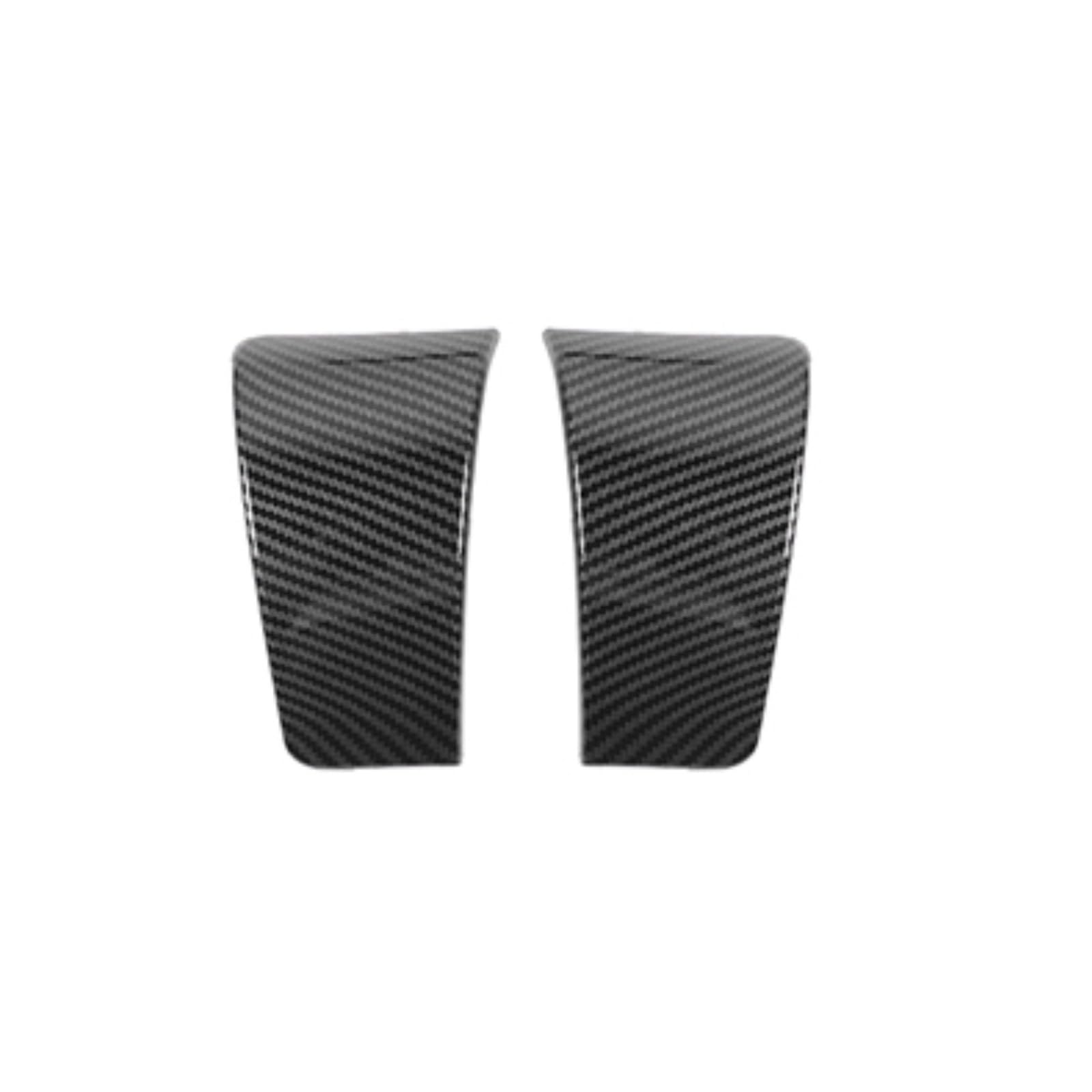 Center Control Grain Gear Shift Navigations Tail Light Accessorie Decoration Cover Compatible for Dodge Challenger 2015 UP Carbon Fiber(Type30)