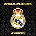 Icon Sports Officially Licensed Real Madrid CF Soccer Ball - RM154BLT White Size 3