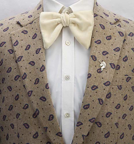 A N KINGPiiN Silver Unicorn Lapel Pin Badge Gift Party Shirt Collar,Costume Pin Accessories for Men Brooch3