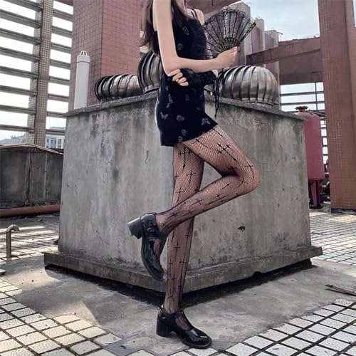 Image of Women Sexy Fishnet Stockings Lace Stockings Black Fish Net Tights Pantyhose Sexy Fishnet Tights