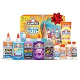 Elmer's Color Rush Slime Kit, Includes Liquid Glue, Activator, Makes Color Changing, Glow in The Dark, Butter Slime and More, 10 Piece Set - Perfect for Parties, Gift, Activity Time