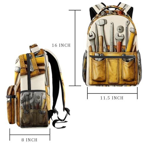 Pocket of Tools (2) Backpack Travel Rucksack Durable Bags for Students Outdoor Hiking Camping Weekend Backpack2
