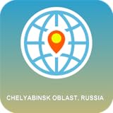 tscheljabinsk einschlag Offline-Karte mit GPS-Unterstützung.