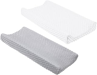 HAPINARY 2 Pçs Capa Protetora De Mesa Protetor De Lençóis De Berço De Bebê Lençóis De Berço Ajustados Para Berçário Troca De Fraldas De Algodão Lençol De Berço Trocador Lençóis De Trocador