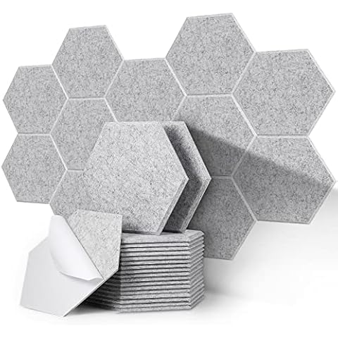 30 cm x 26 cm x 0.9 cm, Pack of 20 Acoustic Absorption Panels Cover