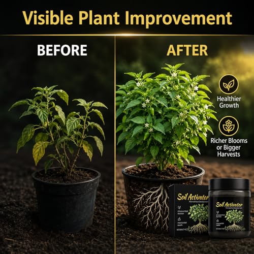 Image of Yegbong Soil Activator, Soil Pro Activator, Nauticos SoilActivator, Organic, Water-Soluble Formula for Optimal Nutrient Uptake & Root Development, Enhance Growth for Vegetables & All Plants (2pc)