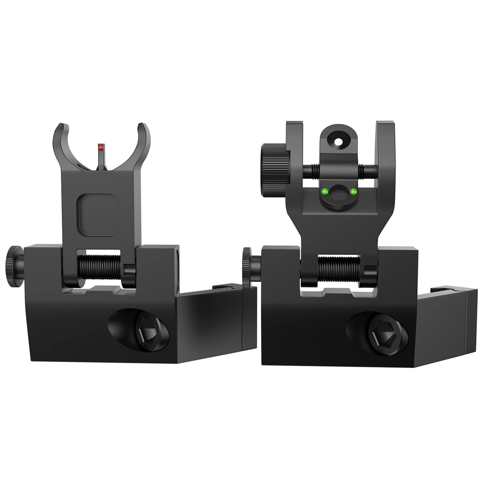 Buy ARMAAX Flip Up Sight 45 Degree Iron Sights Canted Offset Iron
