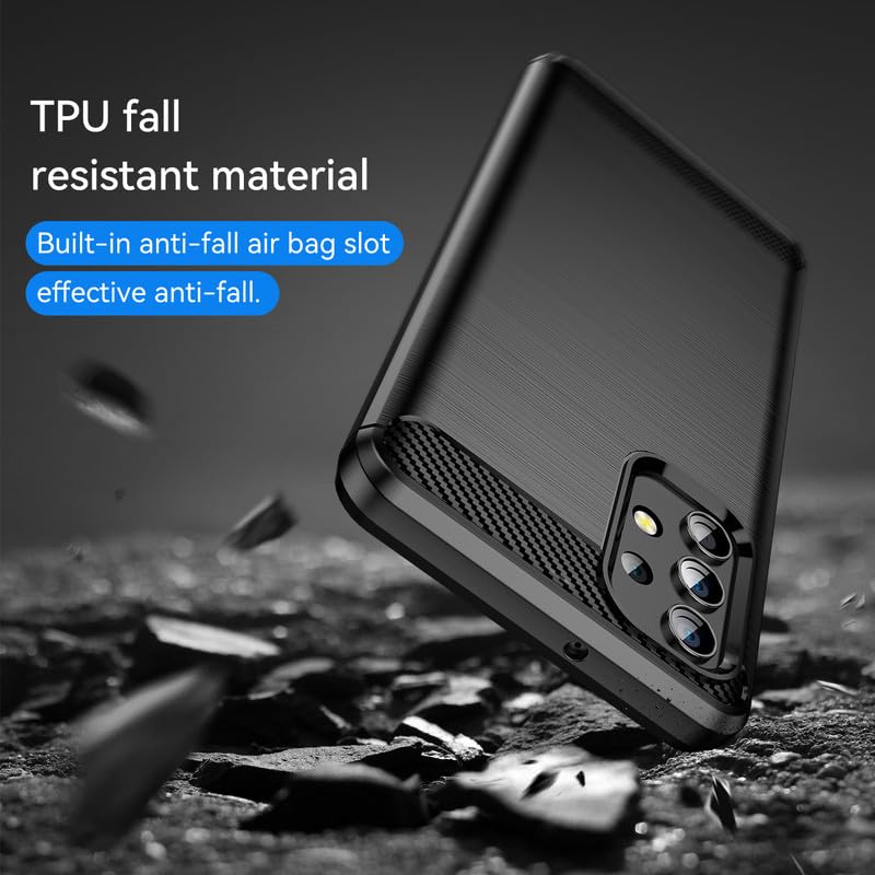 Image of Basic Case for Samsung Galaxy A32 4G (Carbon Fibre Black)