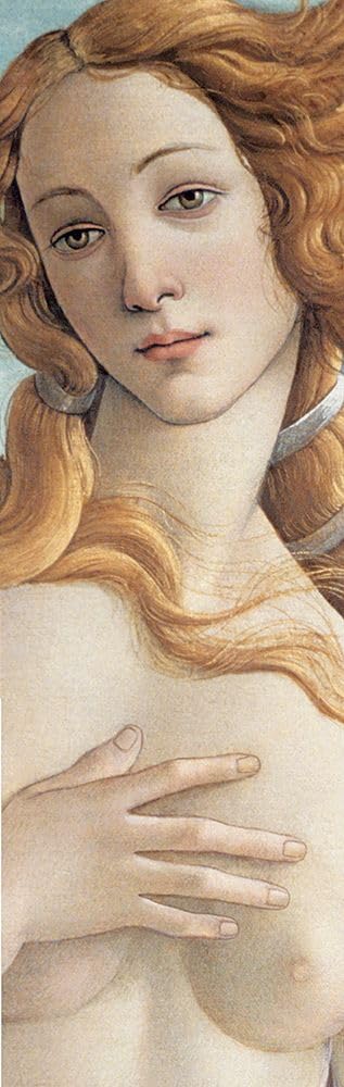 Botticelli-Narodziny Wenus - szczegółowy wydruk plakatowy - Mistrzowie kolekcji (8 x 24)