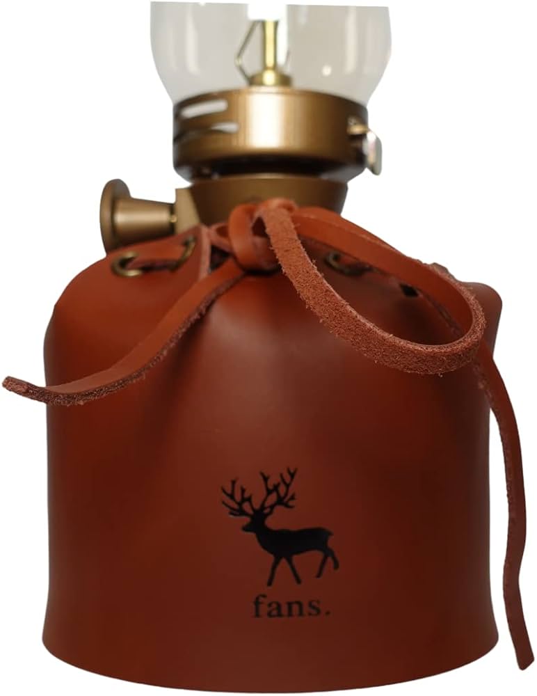 Leopard ガス缶用レザーカバー＋エプロン