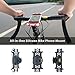 BONE Bike Tie Pro 1, Bike Cell Phone Mount for Stem, Scratch-Free Silicone Holder & Quick Setup, Universal Cycling Phone Holder Compatible with Most Smartphones (Slate Blue - Stem)