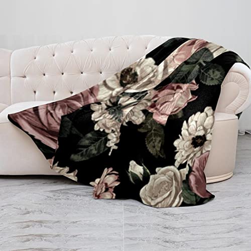 Couverture polaire microfibre douce plaid vintage lit canapé voyage 150x200 - 5