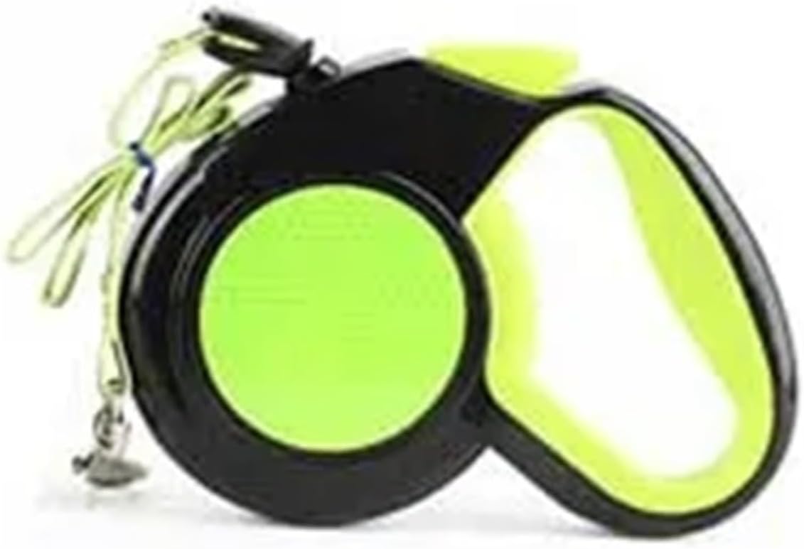 3M/5M/8M Automatic Retractable Dog Leash Dog Chain Accessories Walking Running Reflective Traction Rope Belt Pets Puppy Supplies(Green,8 Meter)