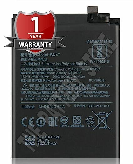 Image of Original BN47 Battery for Xiaomi Redmi 6 Pro I Mi A2 Lite Battery with 1 Year warrenty**** (P237)