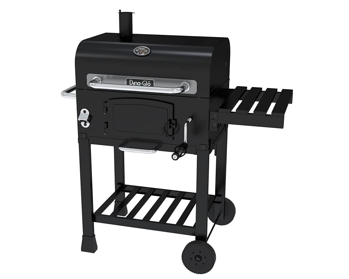 Dyna-Glo Dgd381Bnc-D Compact Charcoal Grill, Black