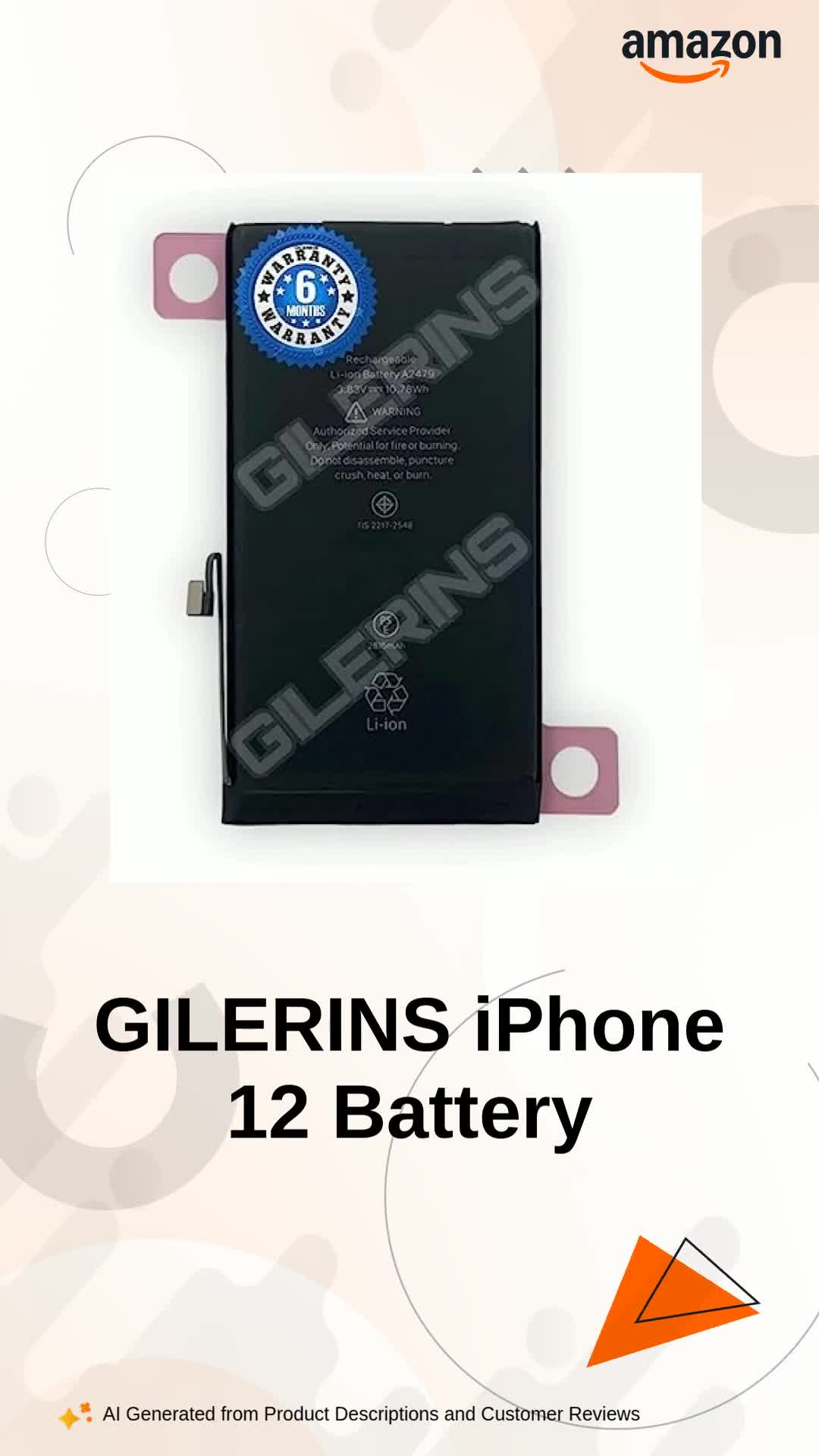 Original Battery for iPhone 12 Pro