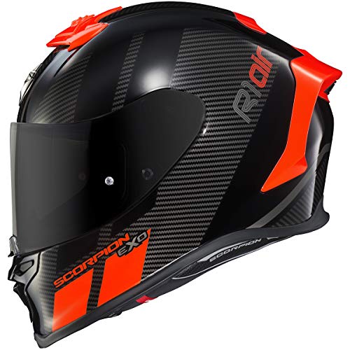 Scorpionexo Exo-R1 Air Corpus Helmet (Neon Red - Medium) #TOP2