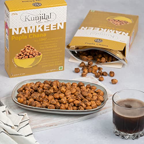Image of KUNJILAL CHANA KABULI /POPLA CHANA (500 grams)