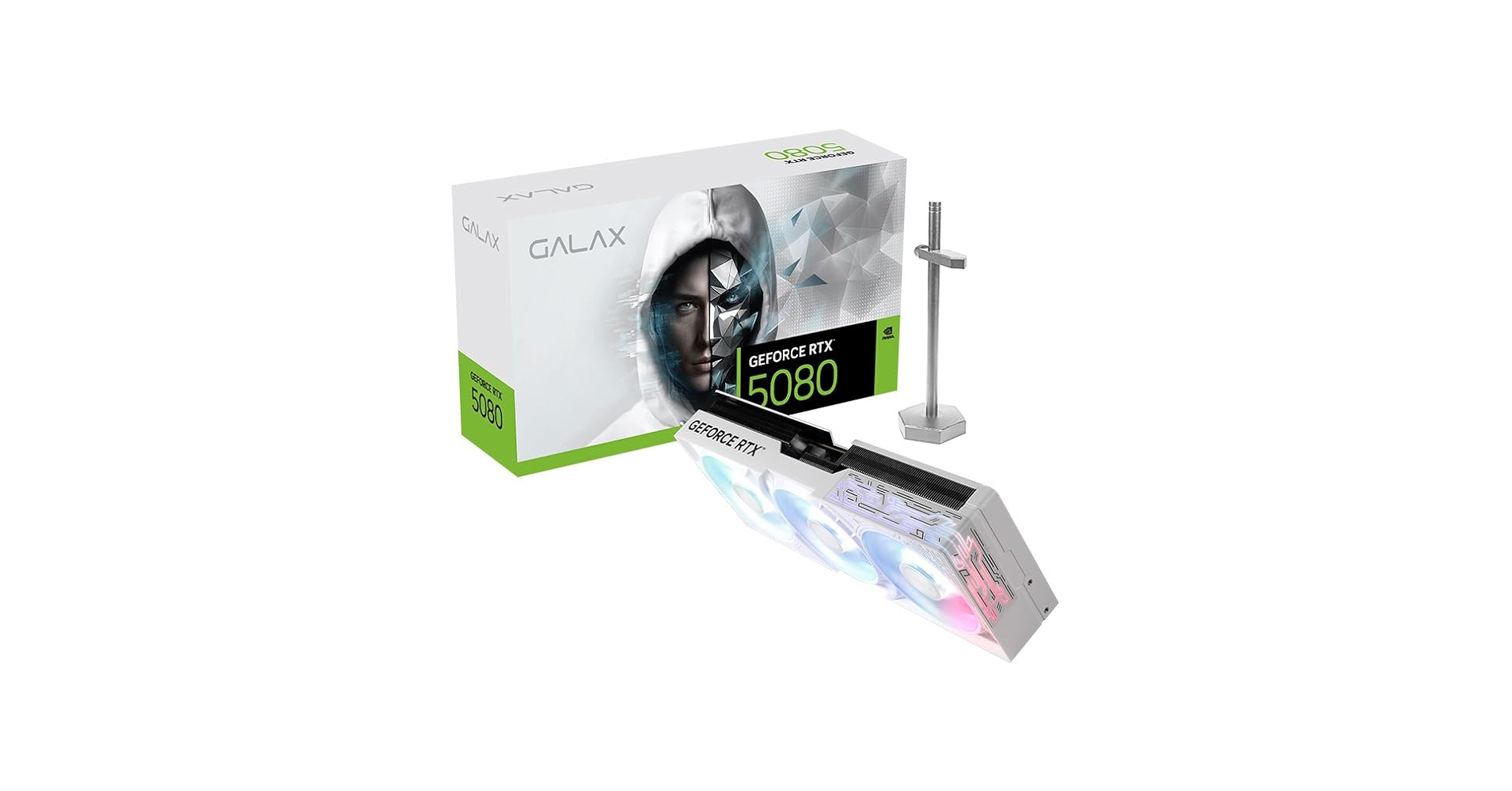 Galax, Placa de Video Galax GeForce RTX 5080 1-Click OC White