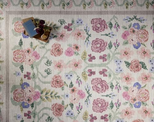 Tapete decorativo Loloi Rifle Paper Co. 5' x 7'6" miniatura 4
