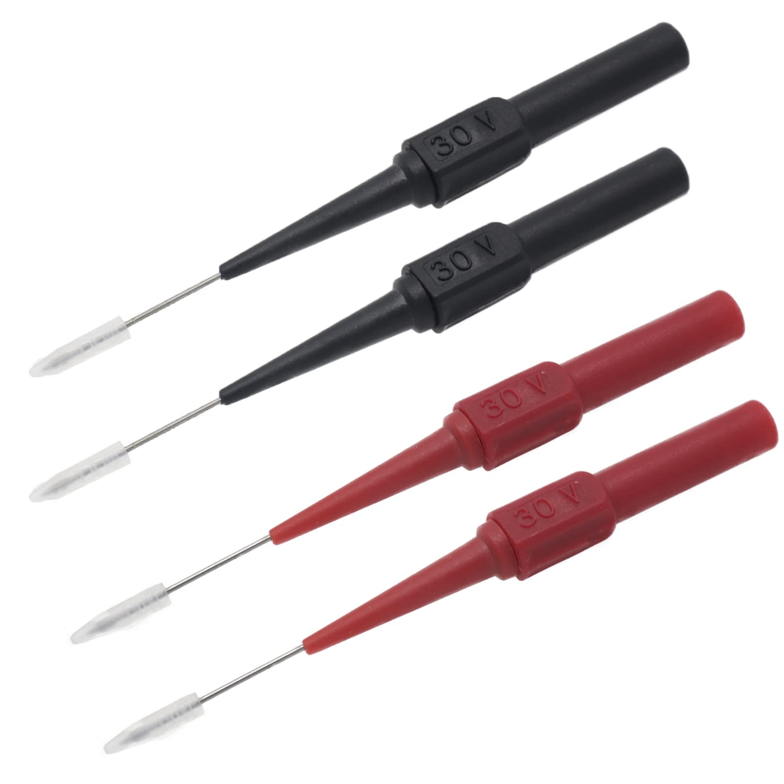 See full amazon price history chart for Joyangy 4pcs Steel 0.7 mm Test Probe Pins, Wire Piercing Probe, Multimeter Test Leads Probe Pins, Insulation Wire Piercing Needle for Banana Socket Tester, Automotive Testing and Repair Joyangy 4pcs Steel 0.7 mm Test Probe Pins, Wire Piercing Probe, Multimeter Test Leads Probe Pins, Insulation Wire Piercing Needle for Banana Socket Tester, Automotive Testing and Repair (B0BK5YTR1S) Amazon Price History, Amazon Price Tracker