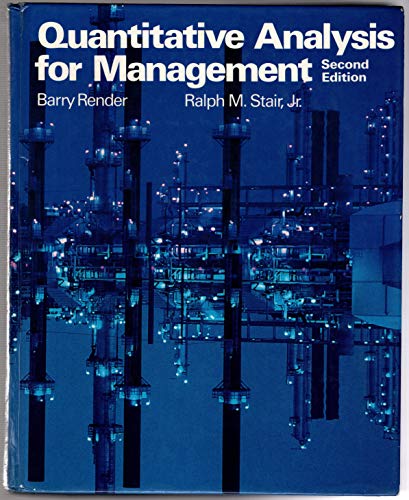Quantitative analysis for management 0205083358 Book Cover