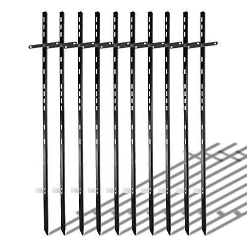 Step Stake For Signs (Heavy Duty) | 10 Pcs | 46 Inches Tall (~ 4Ft) | For Real-Estate, Parking, Garage Sale, And Event Signs… #TOP1