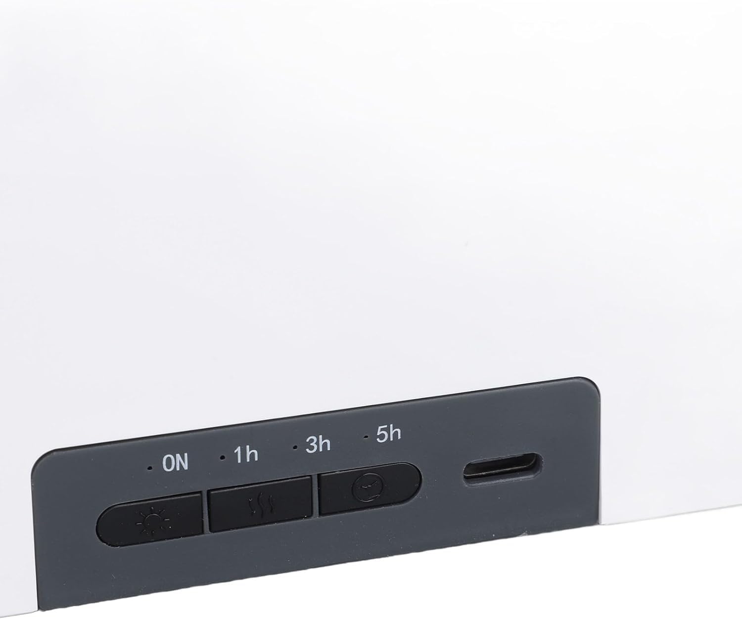 Do użytku domowego Dyfuzor olejków eterycznych, 150 ml zbiornik na wodę Timer odcinający zabezpieczenie przed awarią wody dyfuzor mgły zasilany przez USB do sypialni(Bianco)