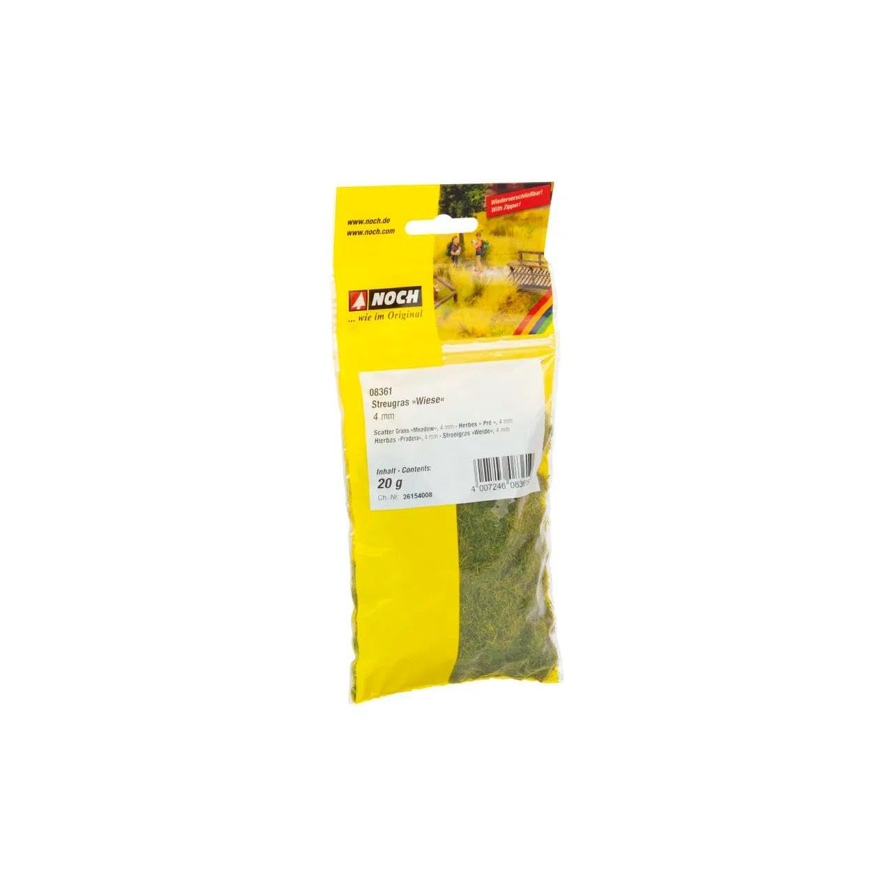 Noch Meadow Scatter Grass 4mm (20g) N08361