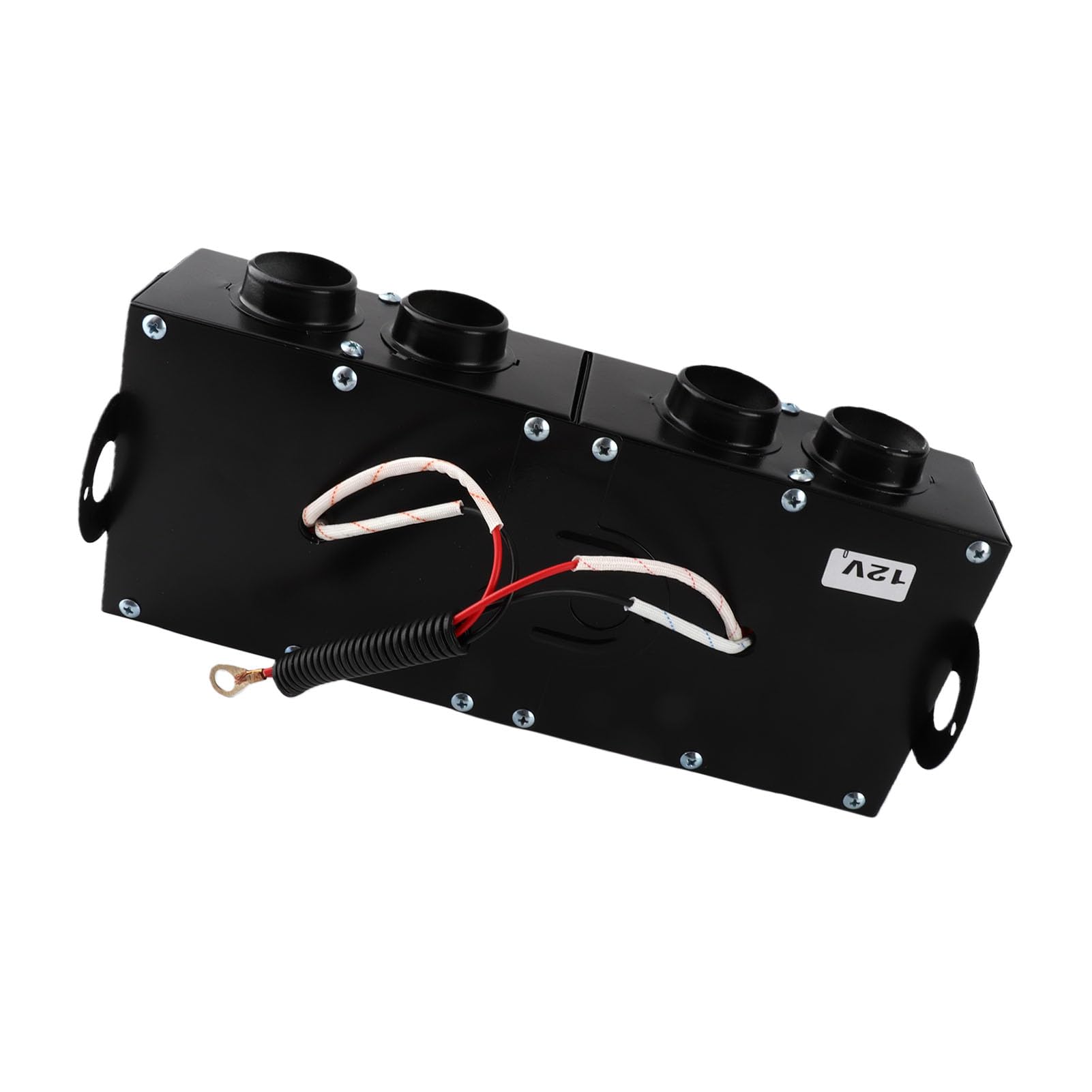 Chauffage de Voiture Portable, Désembueur de Chauffage de Voiture, Ventilateur de Chauffage Automatique à 4 Trous, Dégivreur de Dégivreur de 12 V, 800 W