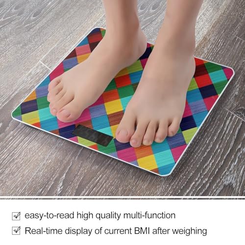 Báscula digital para baño con pantalla LCD y vidrio templado miniatura 5