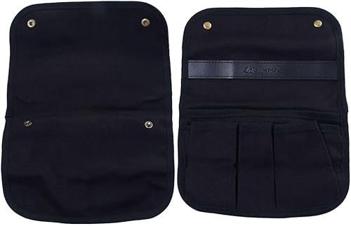 Miniatura 4 de 1 bolsillo lateral para silla de exterior, bolsa de almacenamiento para reposabrazos, organizador plegable portátil para acampar al aire libre