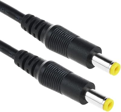 J-ZMQER DC Extension Power Supply Cord/Cable Compatible with Panasonic AG-DVC80 AG-DVC80P AG-DVC180 AG-DVC180A AG-DVX100 AG-DVX100A AG-DVX100AE AG-DVX100AN AG-DVX100AP AG-DVX100B