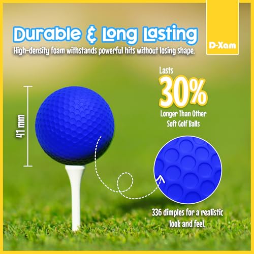 D-Xam Foam Golf Balls Bulk
