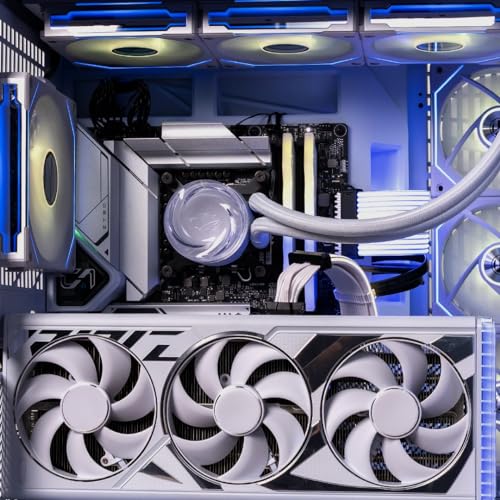 Image of iBUYPOWER AW4 360mm Radiator CPU AIO Liquid Cooler, 3X 120mm Core Fans, RGB Display, Fan Speed 700-2000 RPM, Airflow Volume 65 CFM, Intel 1700 /1150 /1151, AMD AM5 /AM4 - White