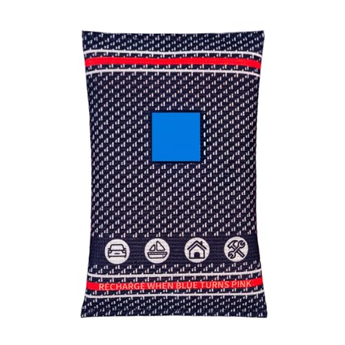 Bolsas absorbentes de humedad – Pack deshumidificador de gel de sílice, de colector de humedad, herramienta de control de humedad | Armario de coche Van sótano de rango