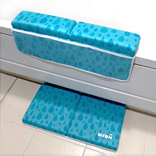 Bath Kneeler and Elbow Rest Pad Set - Extra 1.5 inch Thick Kneeling