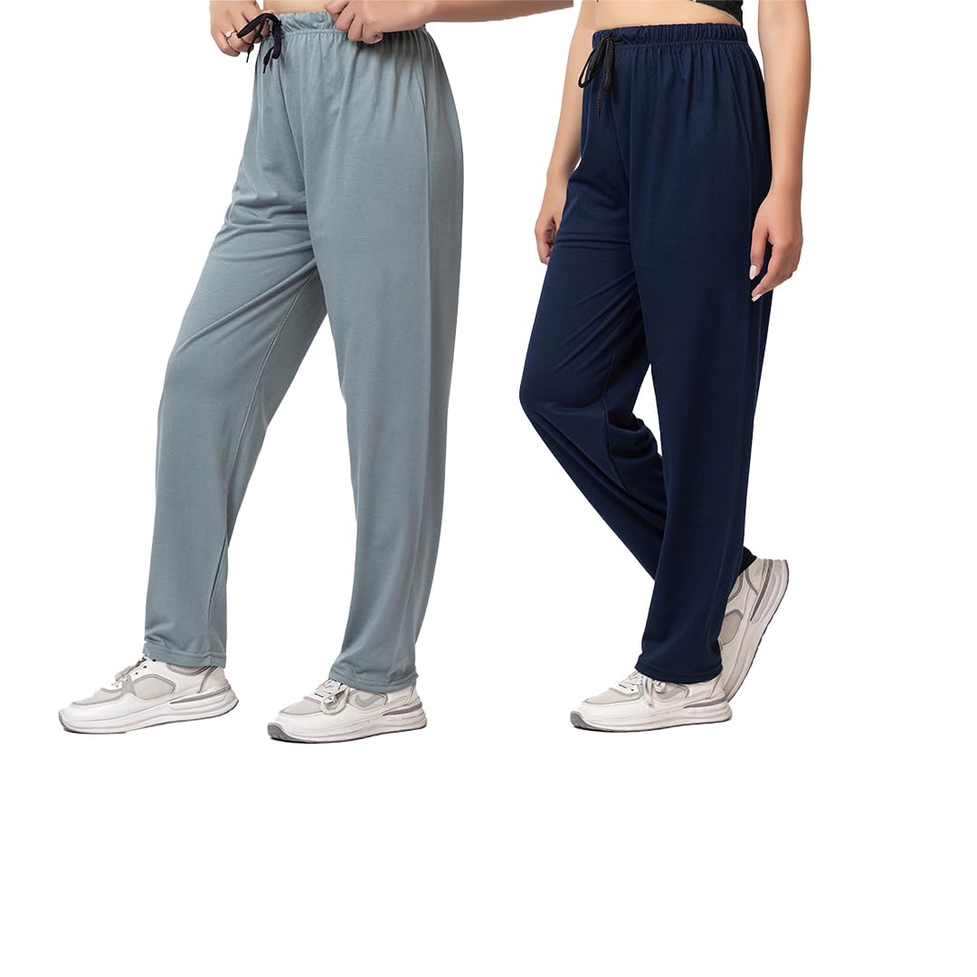rg by s.s. clothing RG By SS Clothing Summer Casual Wear Ankle Length Solid with Pockets Cotton blend Women Track Pant/Pyjama Combo Set (Pack of 2 pcs)-picture-16