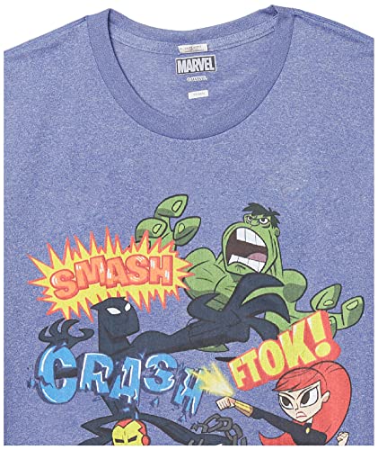 T-shirt Marvel sound effects rétro enfant cadeau anniversaire geek - 2