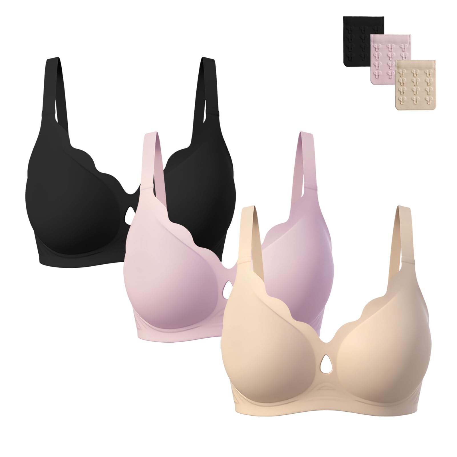 Gailife Jelly Bras Women No Underwire