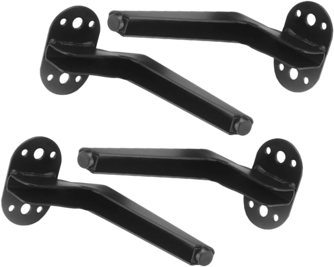 ABOOFAN 4pcs Heavy Duty Metal Couch Legs Furniture Support Replacement Cabinet and Nightstand Legs 14.5cm Matte Black for Sofas and Coffee Tables