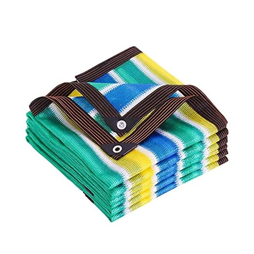 Shade Sails Skugga Seglar Tyg Sekretessskärm HDPE Balkong Sekretess Skärm Vindskydd Fäktning Trädgård Balkong Eyelets Kabelband Väderbeständig FöR TräDgåRd, Blomma, VäXt, VäXthus, Husdjur
