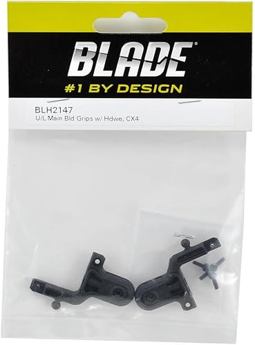 Miniatura 2 de BLADE BLH2147 Empuñaduras Blade del rotor principal superior/inferior con hardware y pernos Blade CX4