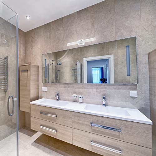 Eglo 97966A Palmital Integrated Led Modern Vanity Wall Sconce Mirror Lighting Fixture For Hallway, Bathroom, Fireplace, 23-Inch, White #TOP3