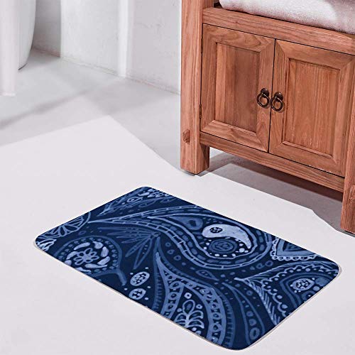 Tapis de salle de bain lavable en machine grand format - 3
