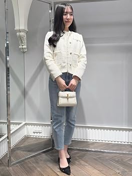Amazon.co.jp: [セルフォード] ツイードジャケット CWFJ251021