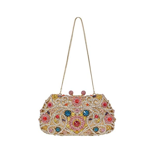 Crystal Clutch for Women Rhinestone Evening Bag (multicolor) - Image 7