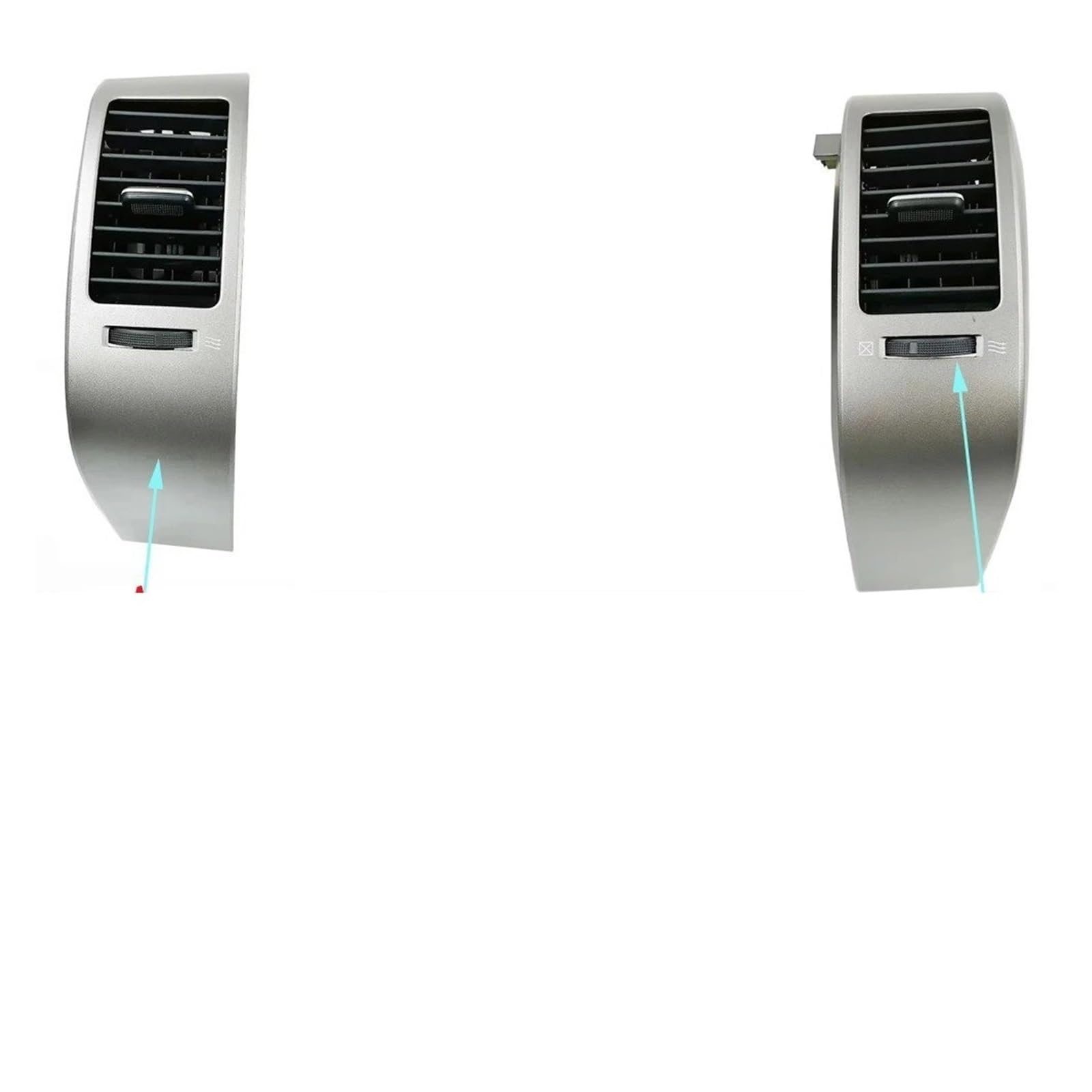 Cadre de sortie de climatisation pour Prius 2004-2009 console centrale abs - 2