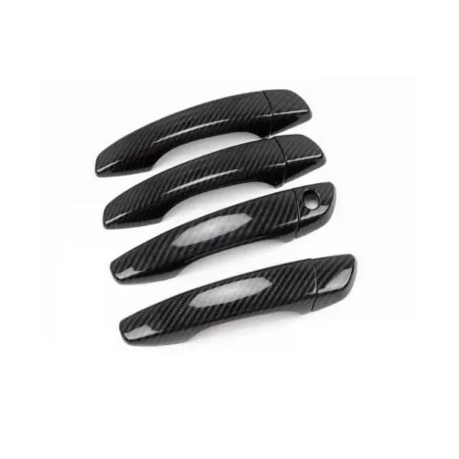 Qibbei One Color Auto Parts Exterior Door Handle Cover Trim Opener For Peugeot 508 W23 2011-2018